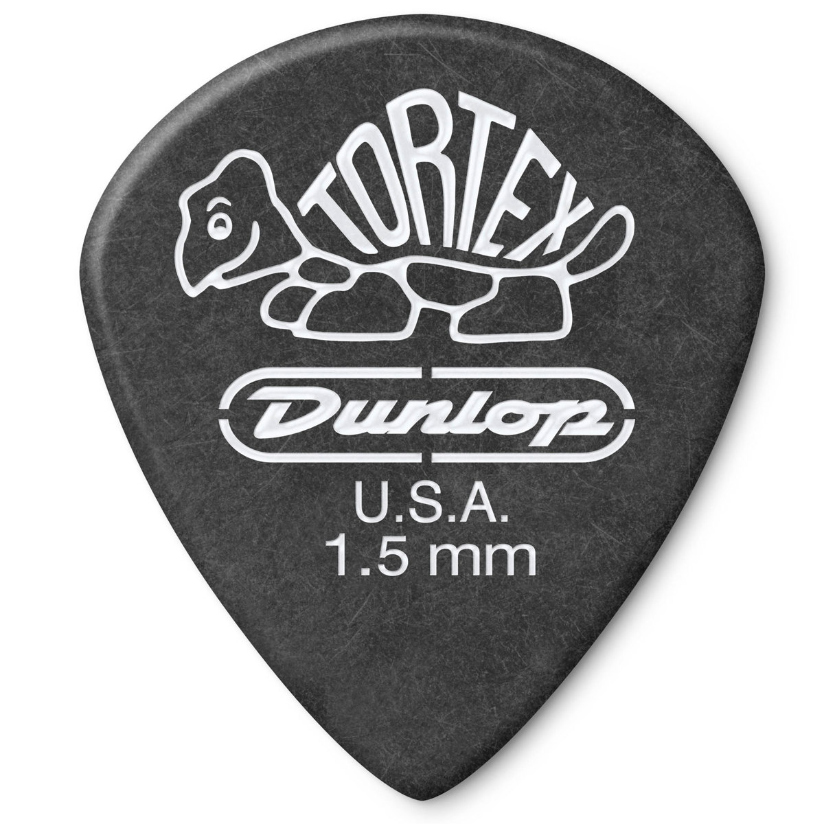 

Dunlop Tortex Jazz III Guitar Picks, 1.50mm Gauge, Pitch Black, 12-Pack