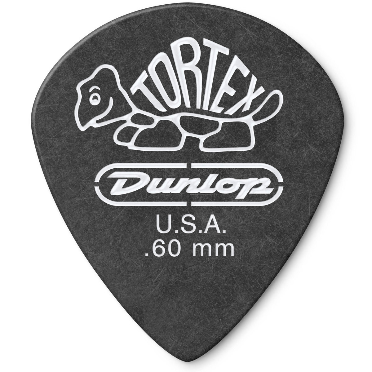 

Dunlop Tortex Jazz III Guitar Picks, .60mm Gauge, Pitch Black, 72-Pack