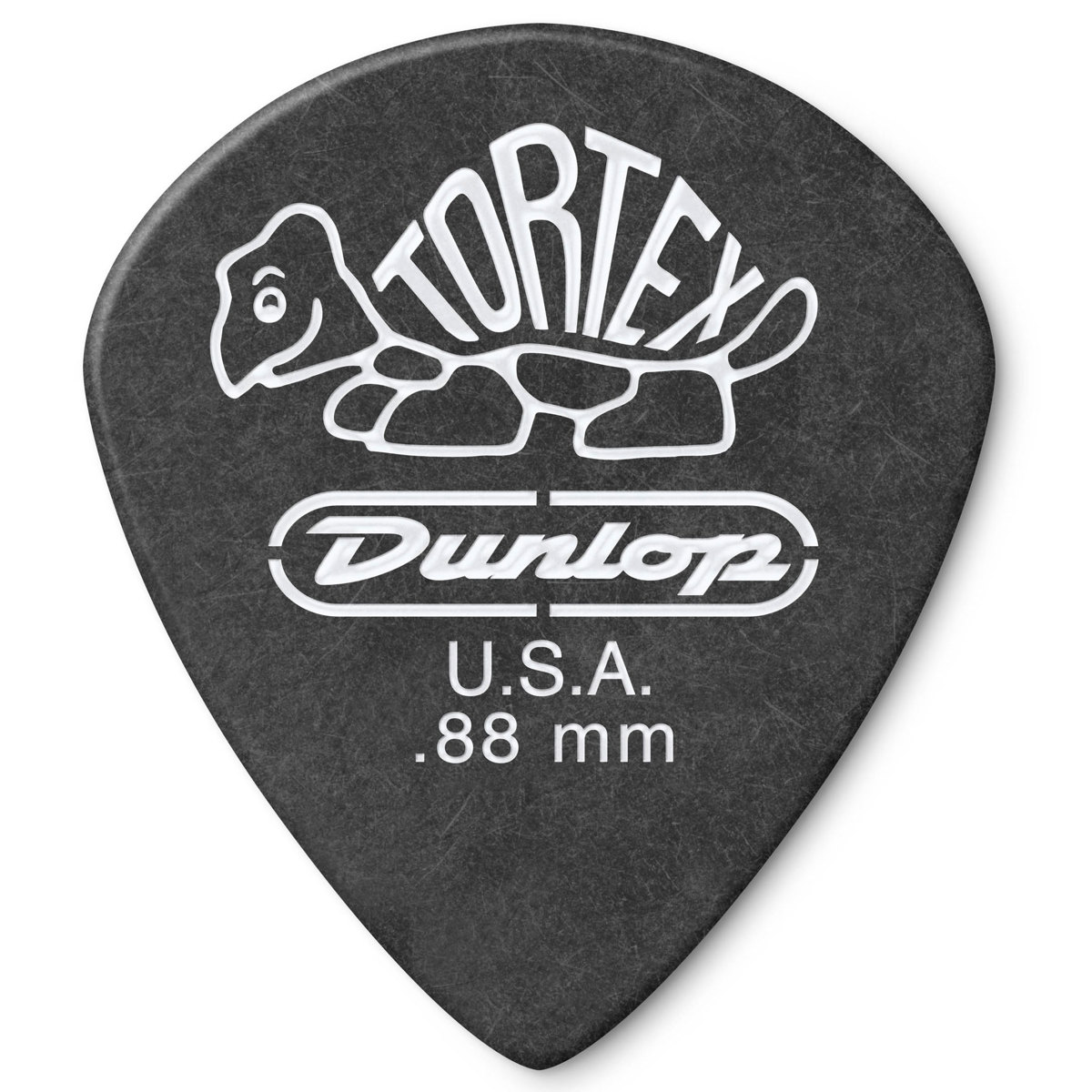 

Dunlop Tortex Jazz III Guitar Picks, .88mm Gauge, Pitch Black, 72-Pack