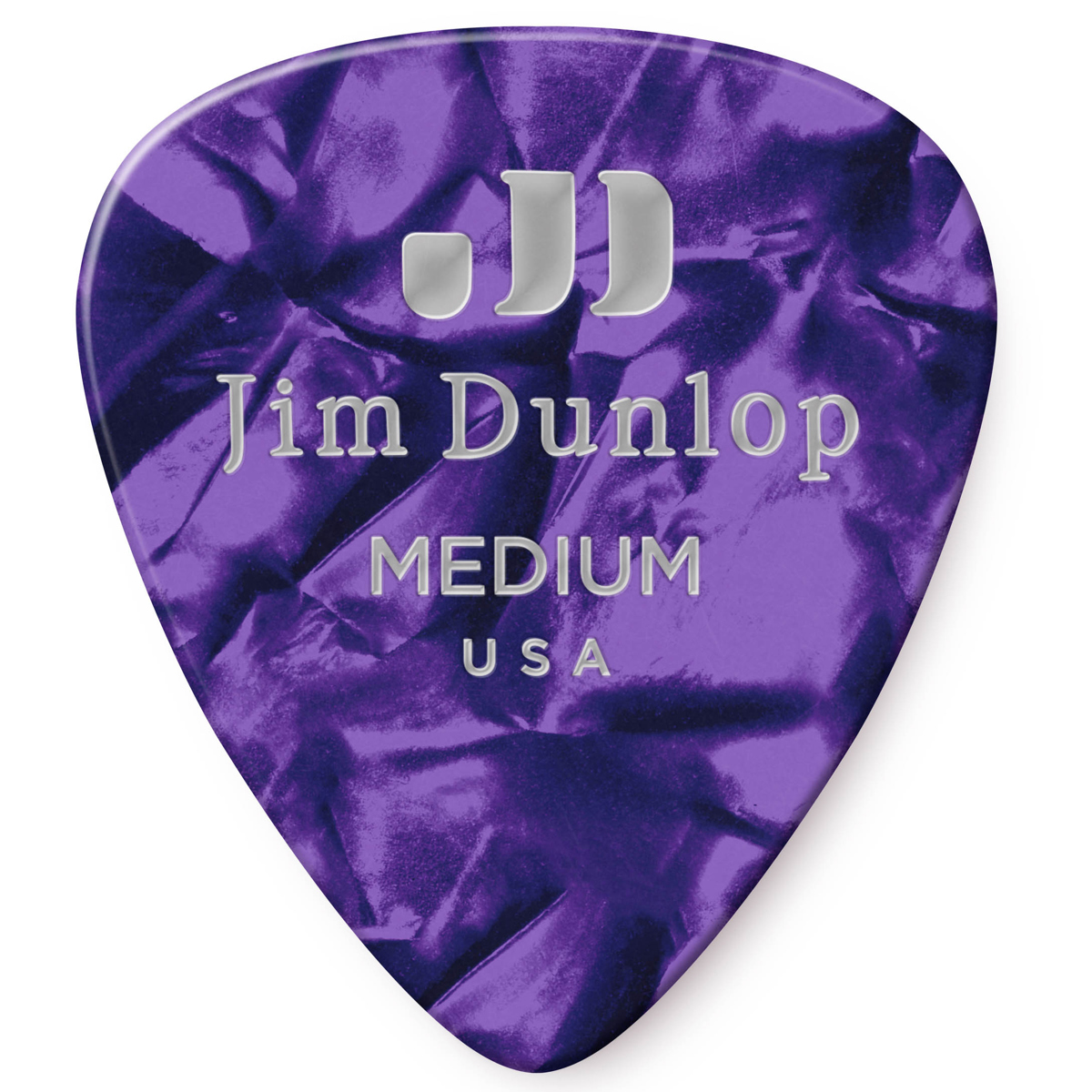

Dunlop Celluloid Guitar Picks, Medium, Purple Pearloid, 12-Pack