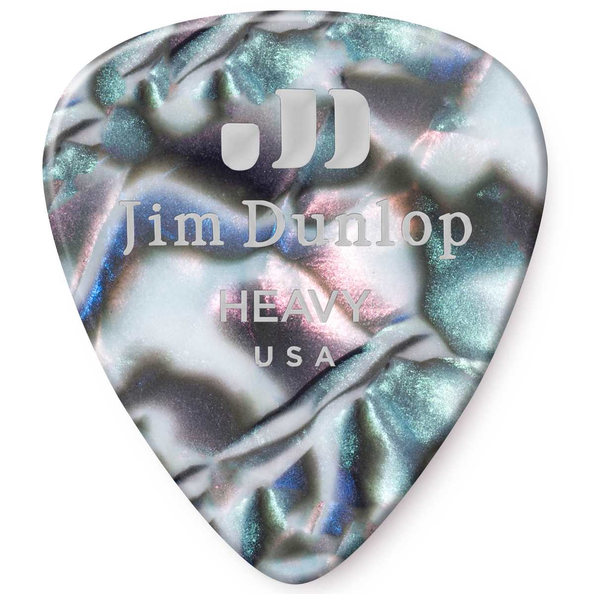 

Dunlop Celluloid Guitar Picks, Heavy, Abalone, 12-Pack