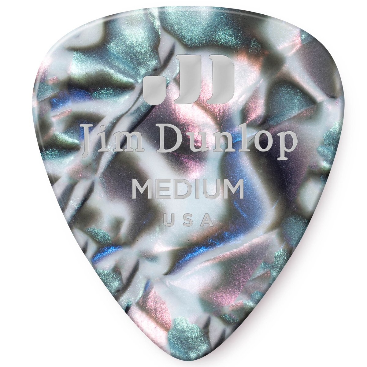

Dunlop Celluloid Guitar Picks, Medium, Abalone, 12-Pack