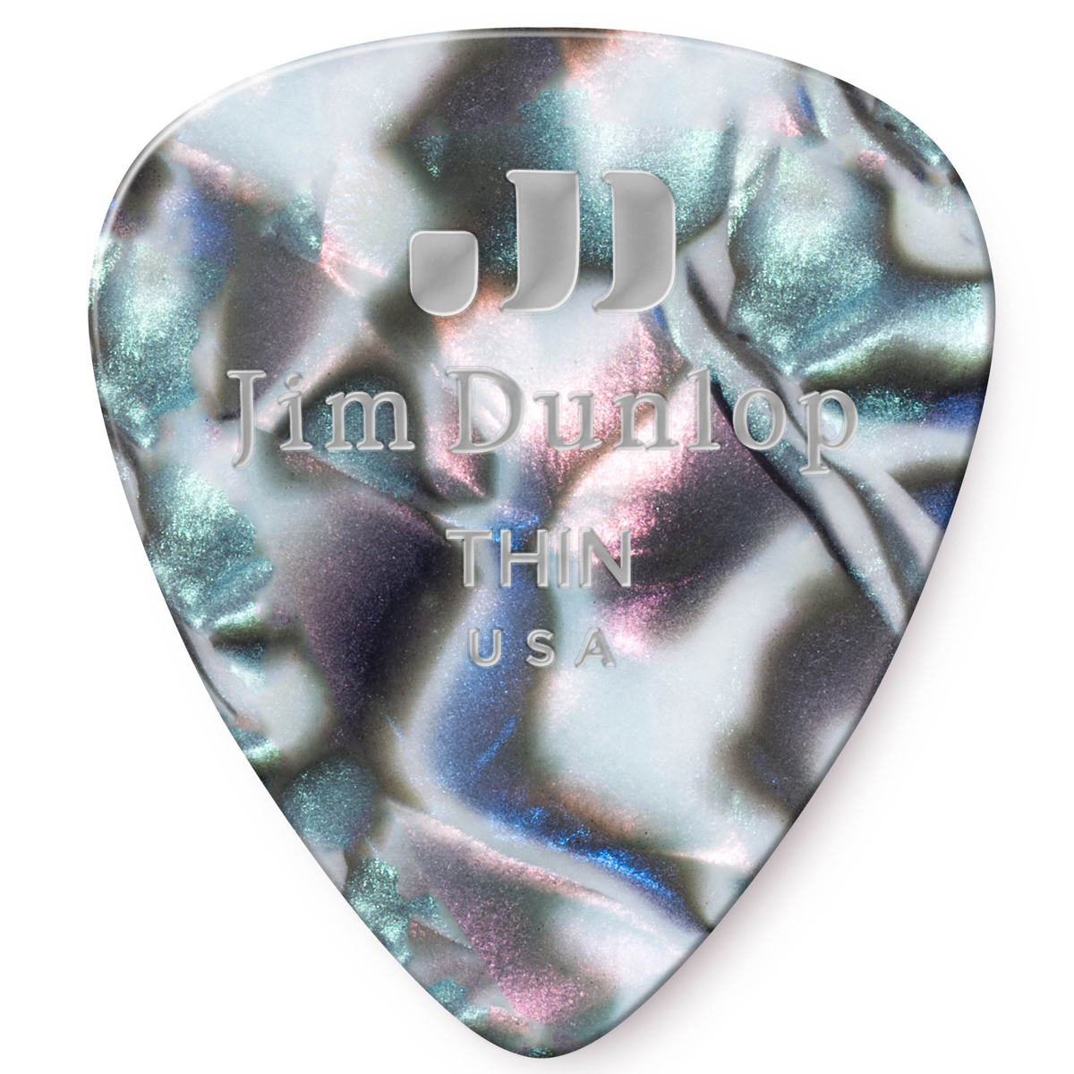 

Dunlop Celluloid Guitar Picks, Thin, Abalone, 72-Pack