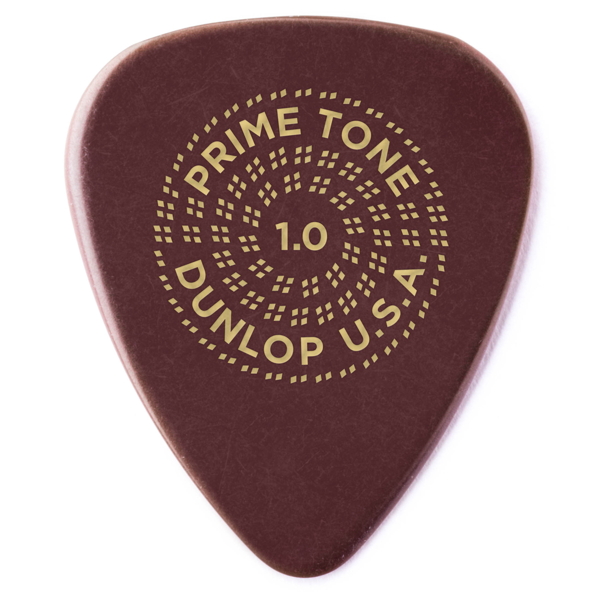 

Dunlop Primetone Standard Smooth Guitar Picks, 1.0mm Gauge, Brown, 3-Pack