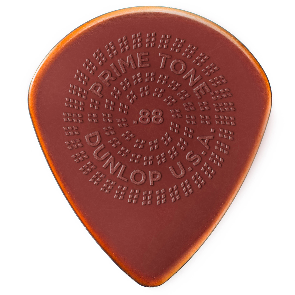 

Dunlop Primetone Jazz III XL Grip Guitar Picks, .88mm Gauge, Brown, 3-Pack