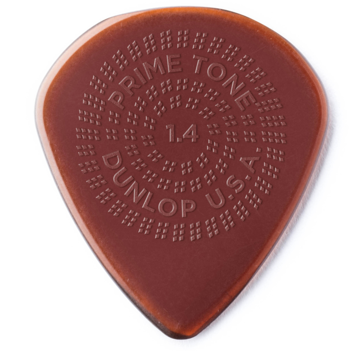 

Dunlop Primetone Jazz III XL Grip Guitar Picks, 1.4mm Gauge, Brown, 12-Pack