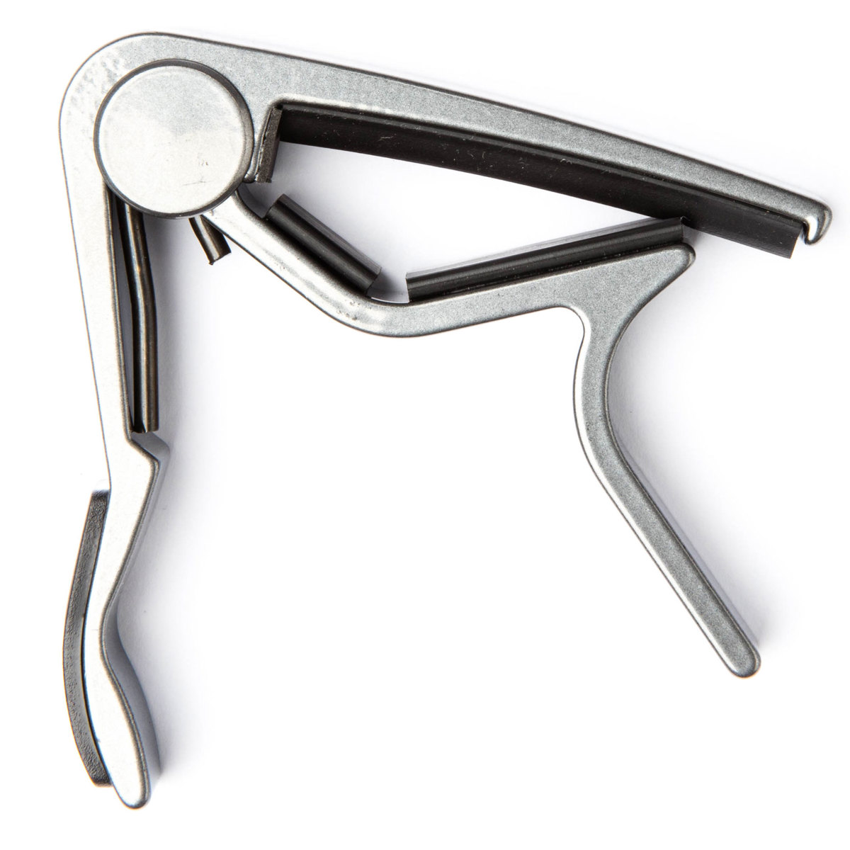 

Dunlop Trigger Capo for Acoustic Guitar, Curved, Smoked Chrome