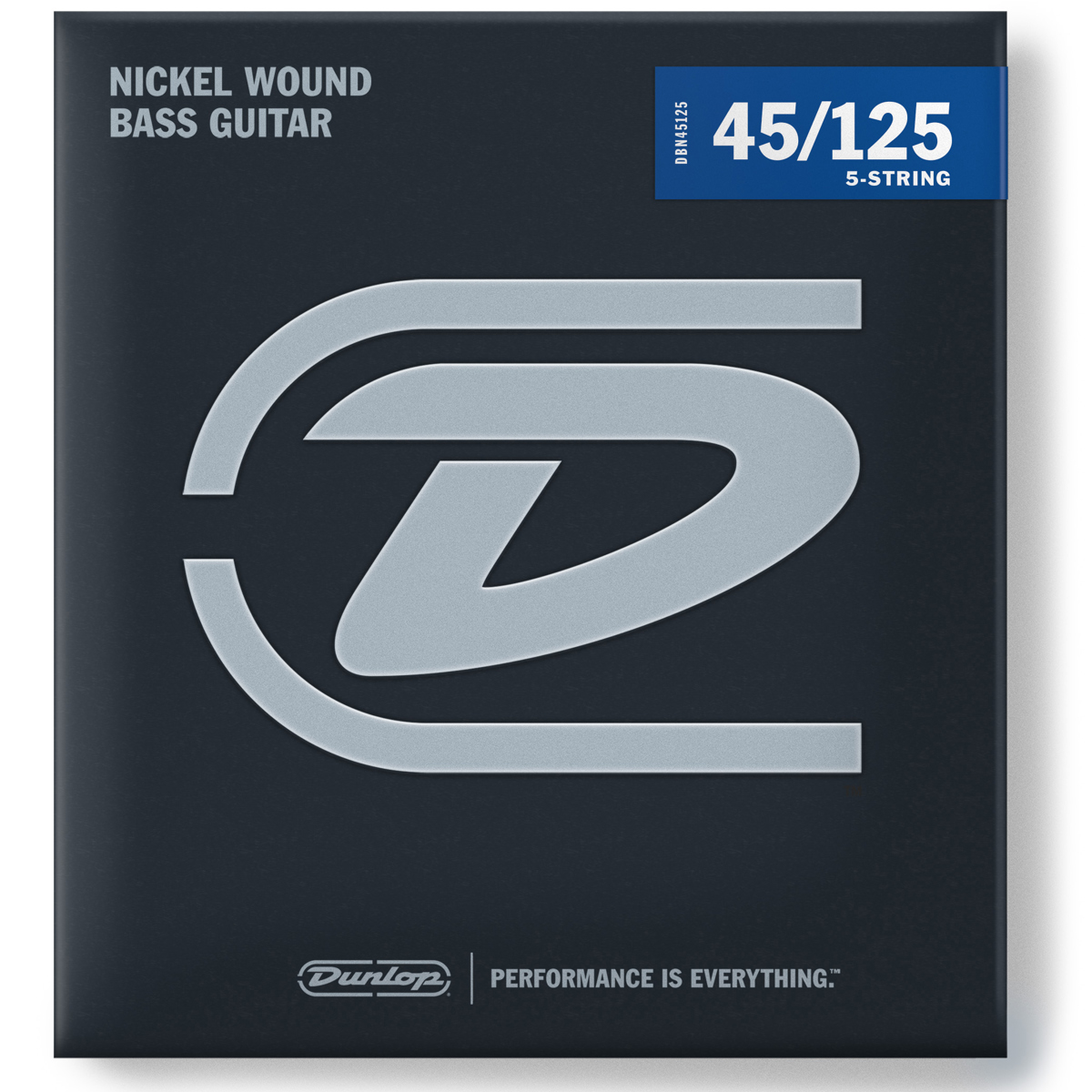 

Dunlop Nickel Wound Bass Guitar Strings, Medium, 45-125 Gauge,Set of 5 Strings