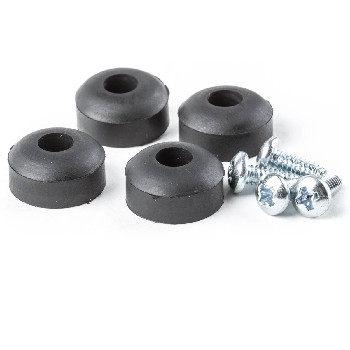Image of Dunlop Wah Rubber Feet Set with Screws for Cry Baby Wah Pedals