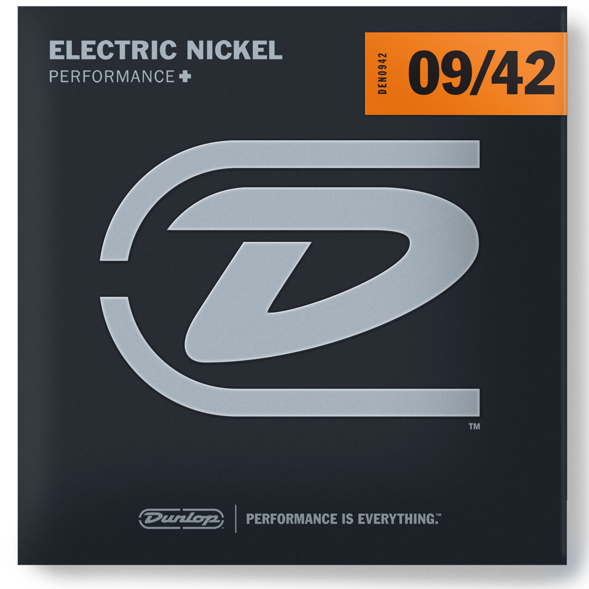 

Dunlop Performance+ Nickel Wound Electric Guitar Strings,09-42,Set of 6 Strings