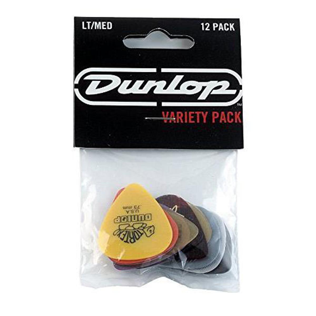 

Dunlop Jim Dunlop Pick Variety Pack, Light/Medium, 12 Picks