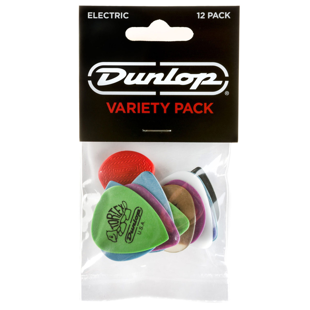 

Dunlop Electric Guitar Picks Variety Pack, 12-Pack