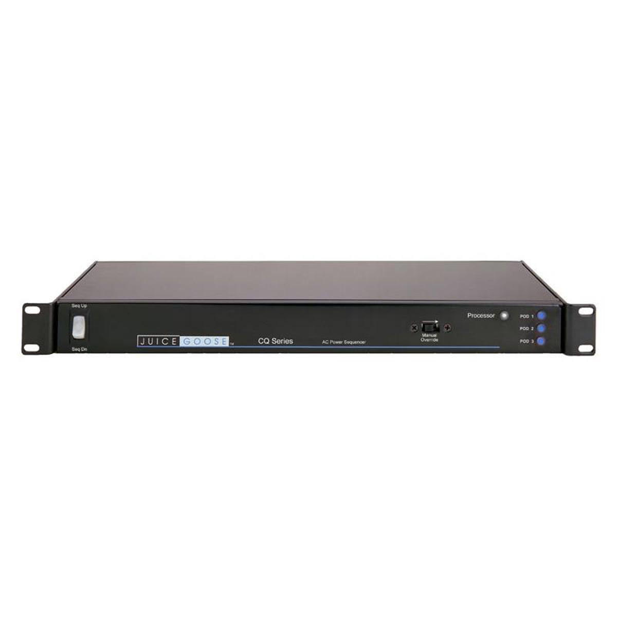 

Juice Goose CQ1520-RX 20A Power Sequencer with RX Surge Protection, 1 RU
