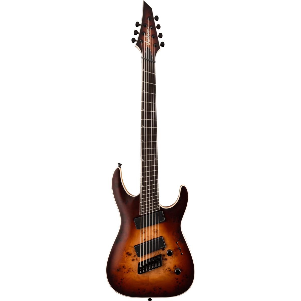 

Jackson Concept Soloist SLAT7P 7-String Electric Guitar, Satin Bourbon Burst