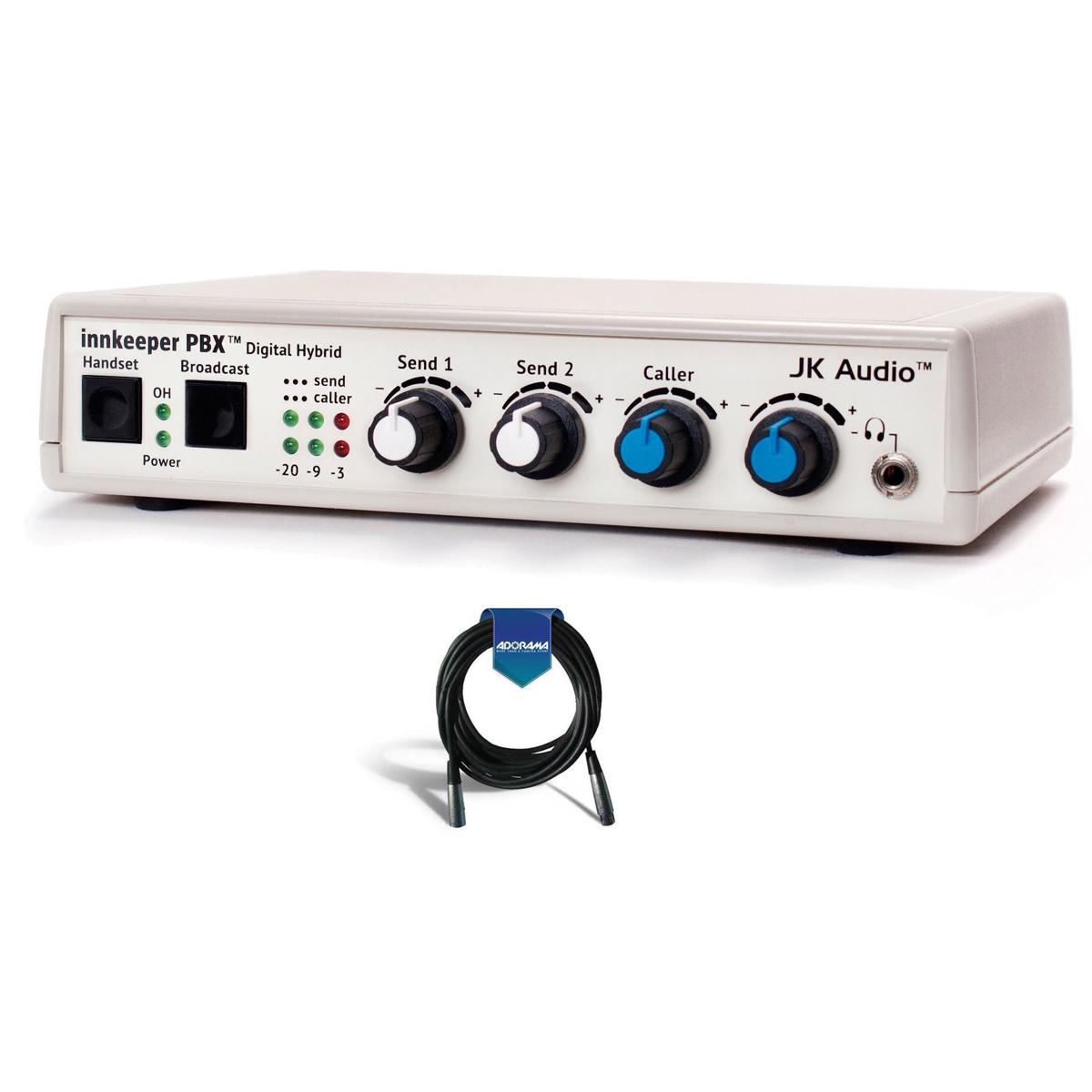 

JK Audio Jk Audio Innkeeper PBX Hybrid Multi-Line Telephone Interface W/15' 8mm XLR Cable