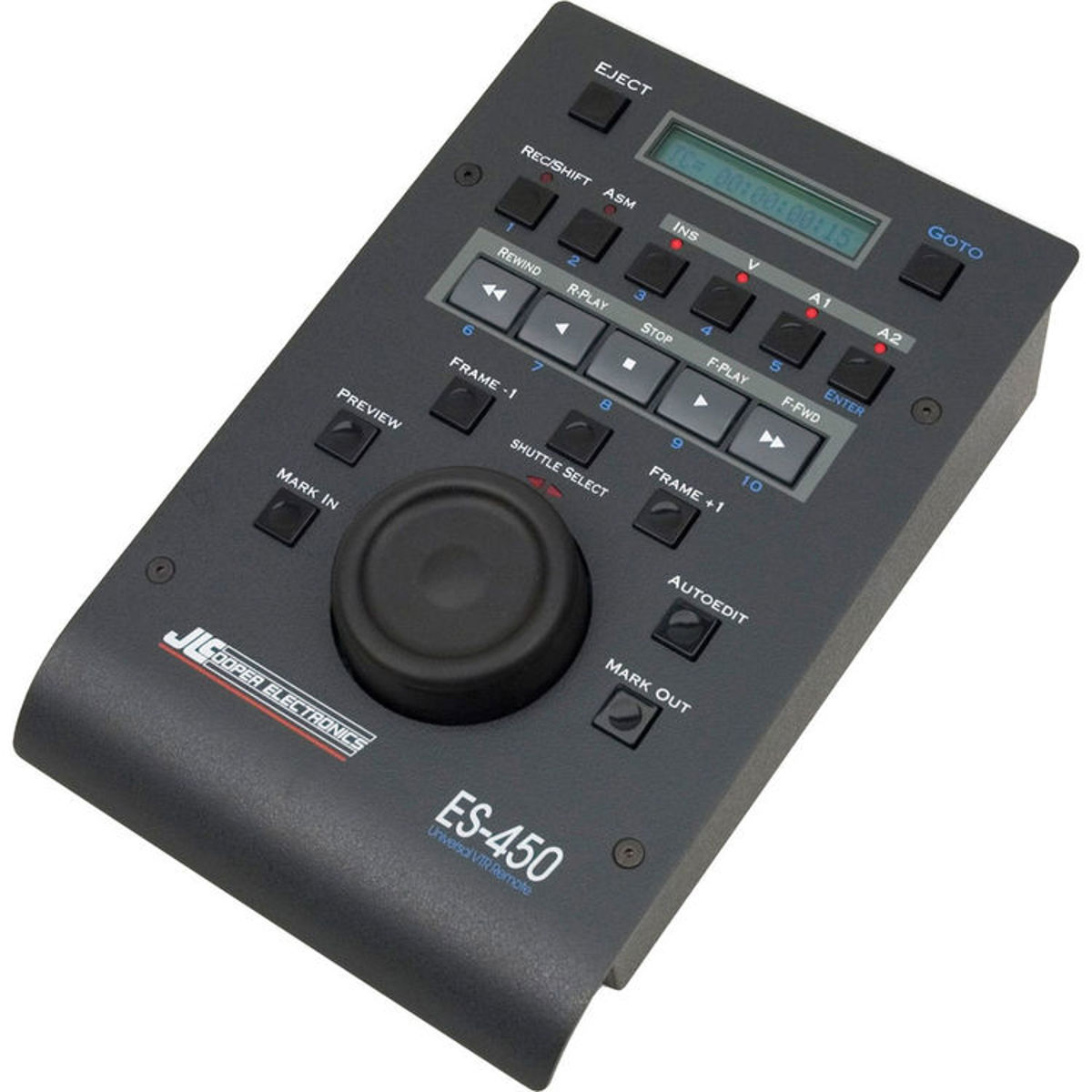 

JLCooper ES-450 J2 RS-422 9-Pin Universal 2 Channel Jog/Shuttle Remote
