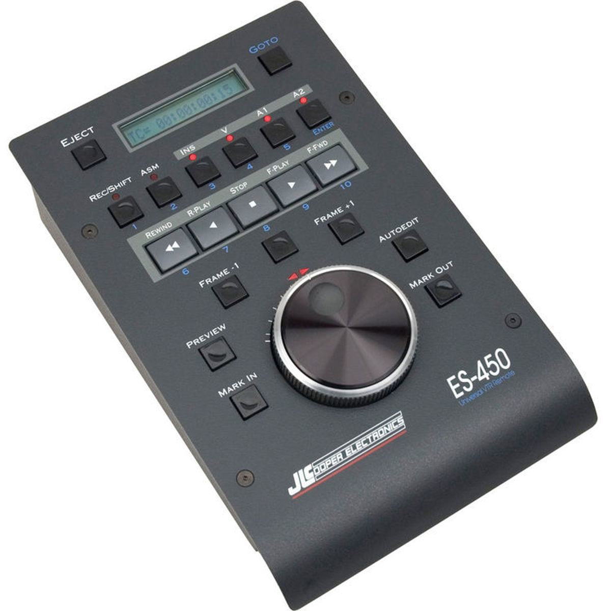 

JLCooper ES-450 J4 RS-422 9-Pin Universal 4 Channel Jog/Shuttle Remote