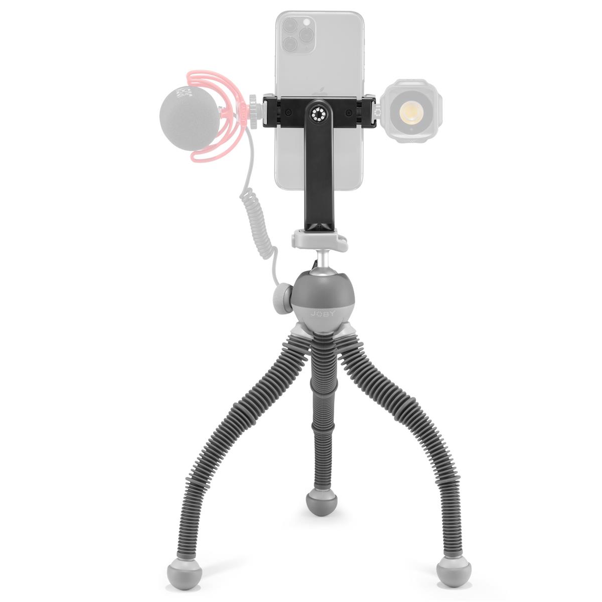 Гибкий большой штатив Joby PodZilla с креплением для телефона GripTight на 360 градусов, серый
