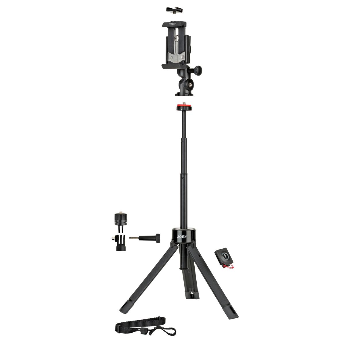 

JOBY GripTight PRO TelePod for Smartphones & Action Cameras, Black/Grey