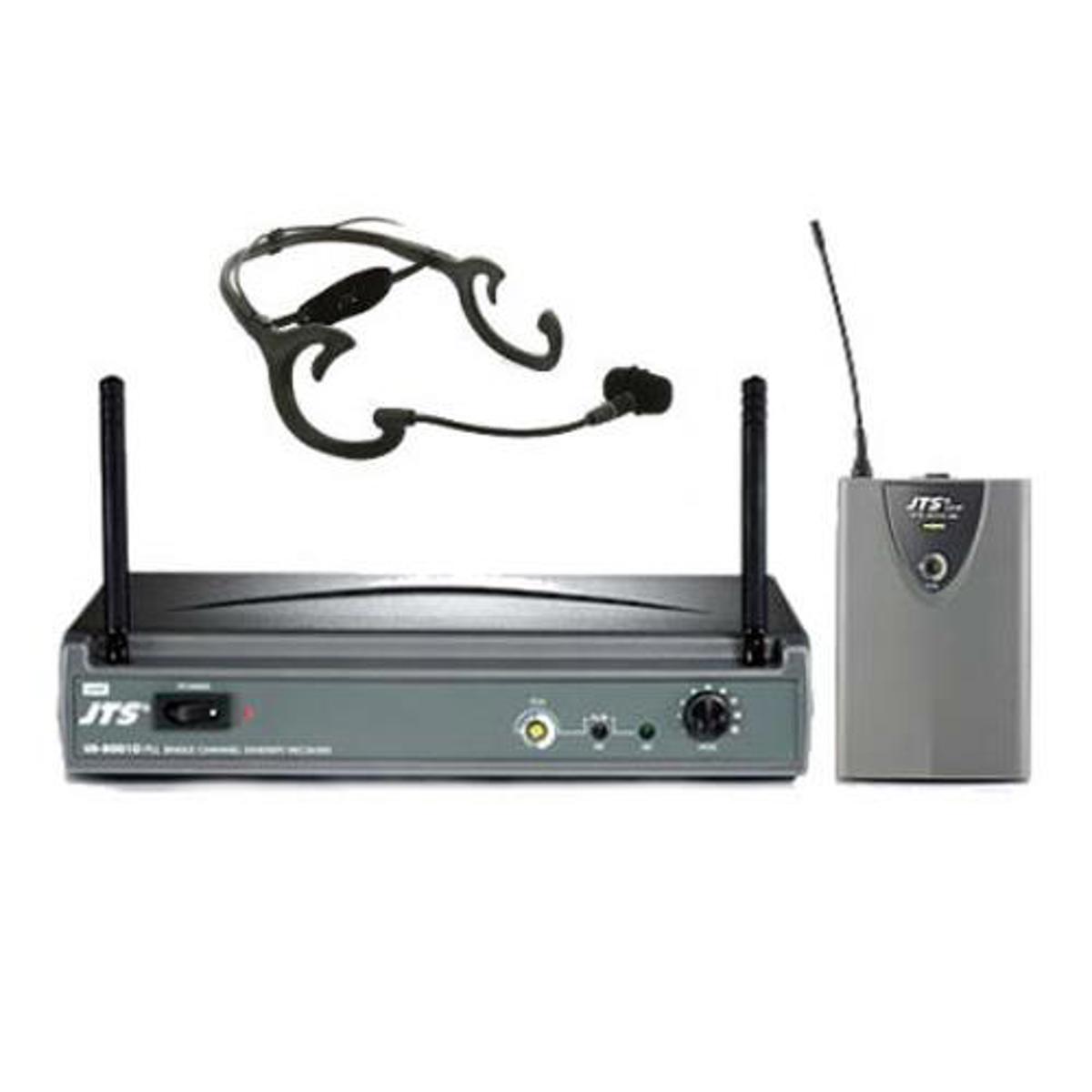 

JTS US-8001D UHF PLL 1 Ch Rx, PT-850B Body-Pack Tx, CX-504 Lavalier Headset Mic