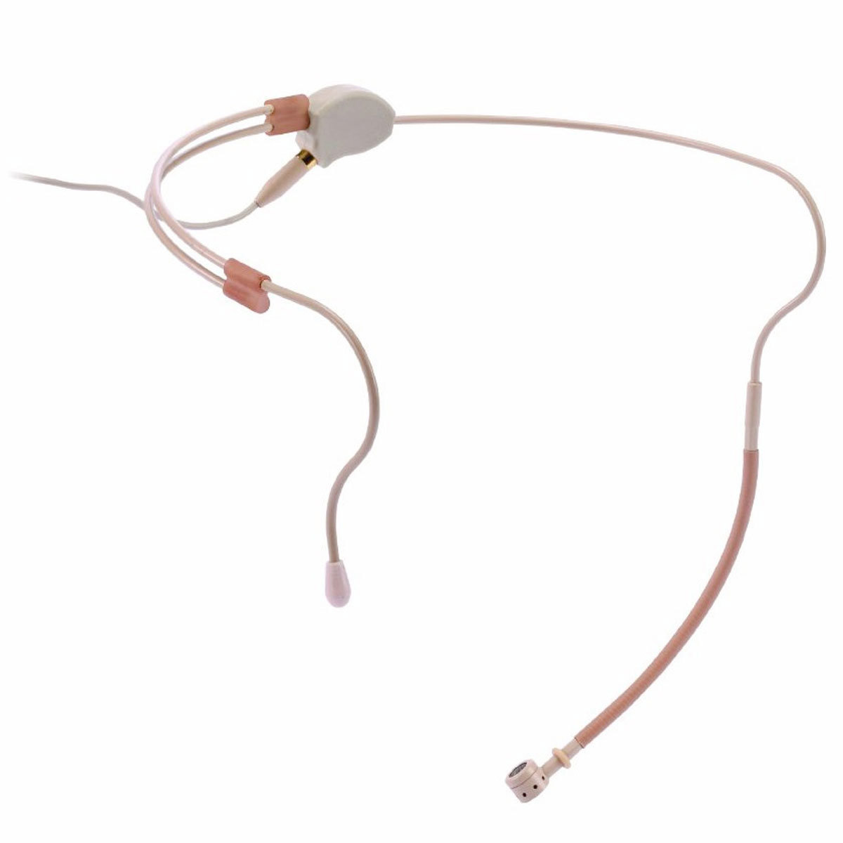 JTS CM-214ULi Cardioid Subminiature Headset Microphone, 100-18kHz, Beige