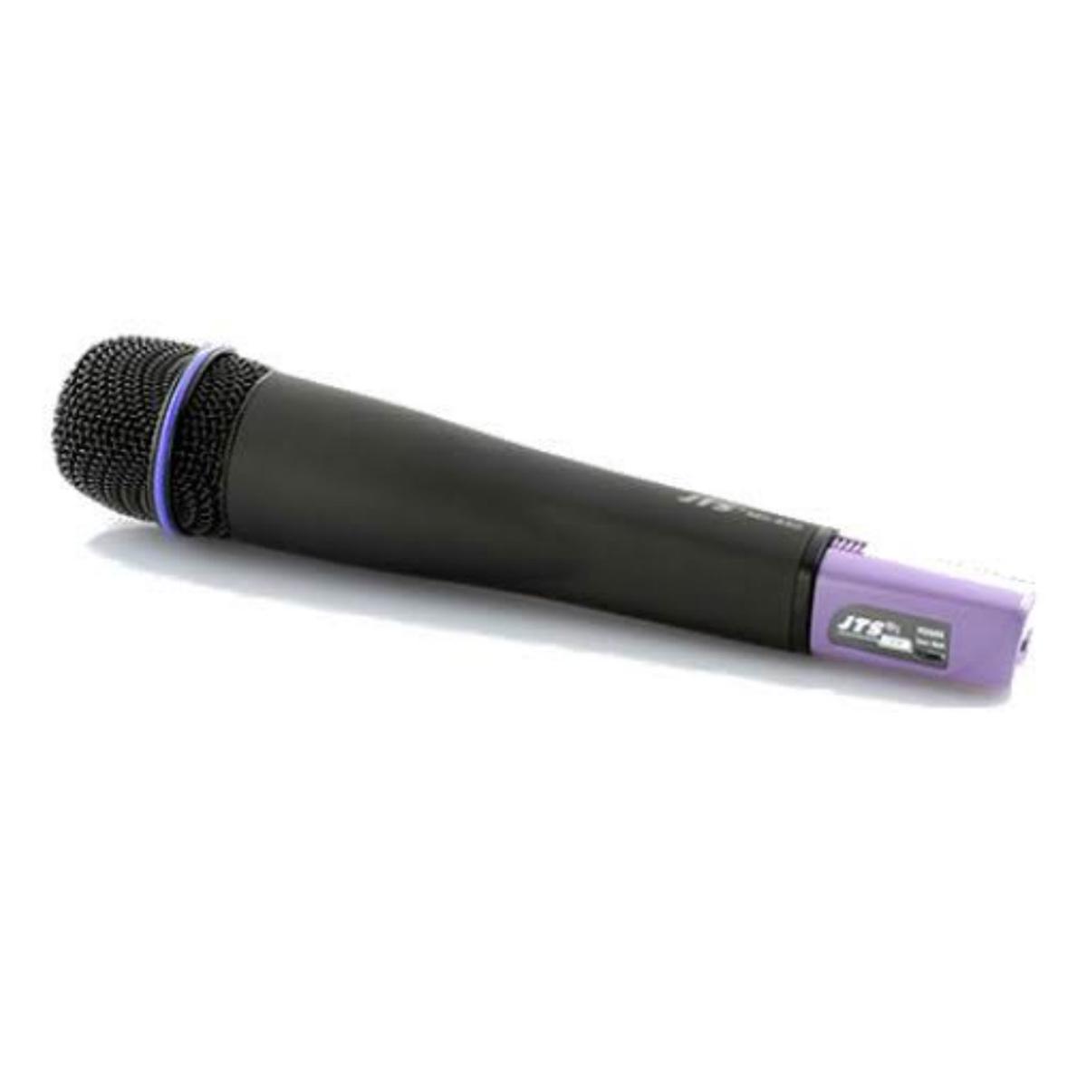 

JTS MH-850 UHF PLL Handheld Transmitter with Purple Accents, T Band: 502-694MHz