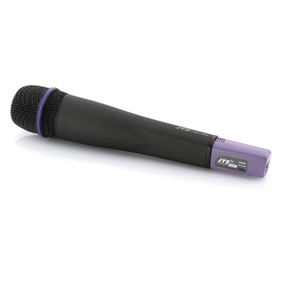 

JTS MH-850 UHF PLL Handheld Transmitter with Purple Accents, G Band: 721-748MHz