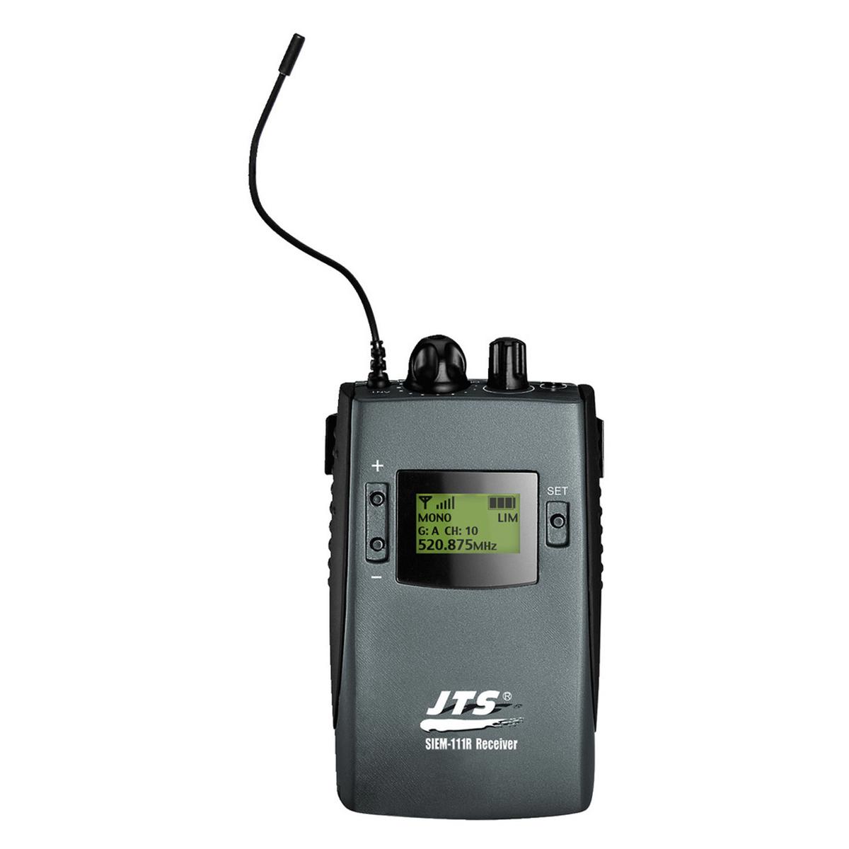 

JTS SIEM-111R UHF PLL IEM Body-Pack Receiver