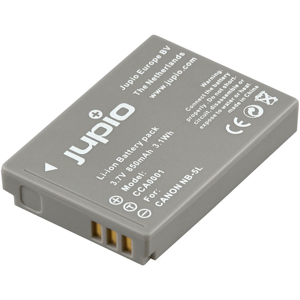 

Jupio NB-5L 3.7V 850mAh Lithium-Ion Battery