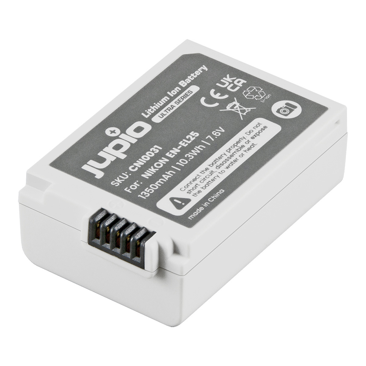 

Jupio EN-EL25 7.6V 1350mAh Ultra Lithium-Ion Battery for Nikon Cameras