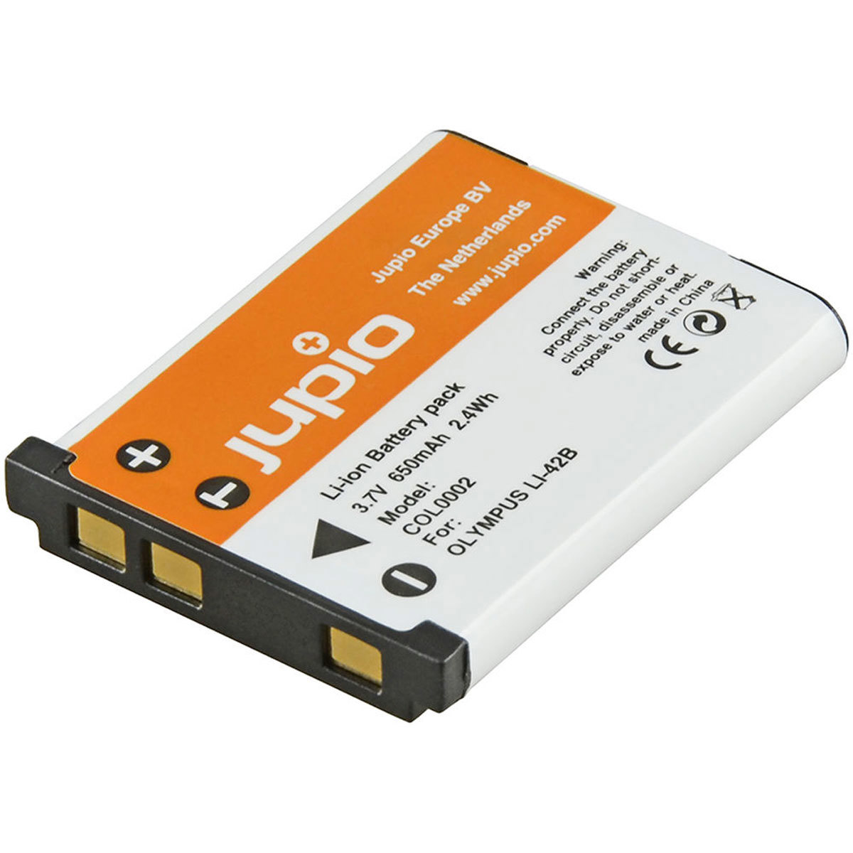 Image of Jupio Li-40B /Li-42B /NP45 /D-Li63 /D-Li108 /EN-EL10/NP-80 650mAh Li-Ion Battery