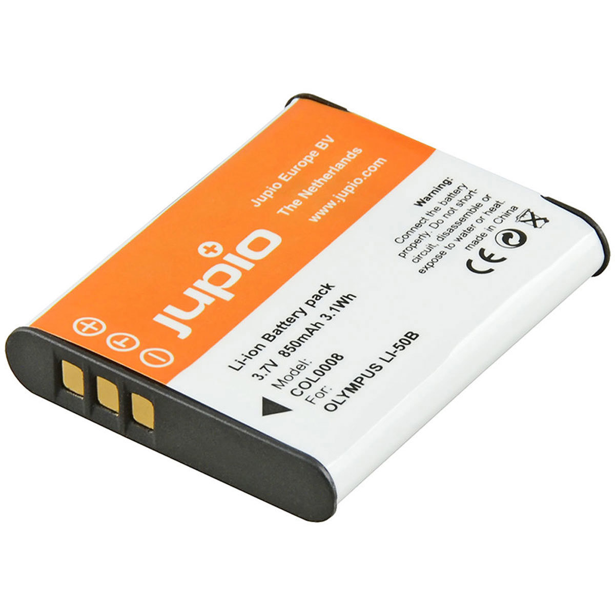 

Jupio Li-50B /D-Li92 /DB-100 /NP-150 /LB-050 /LB-052 3.7V 850mAh Li-Ion Battery