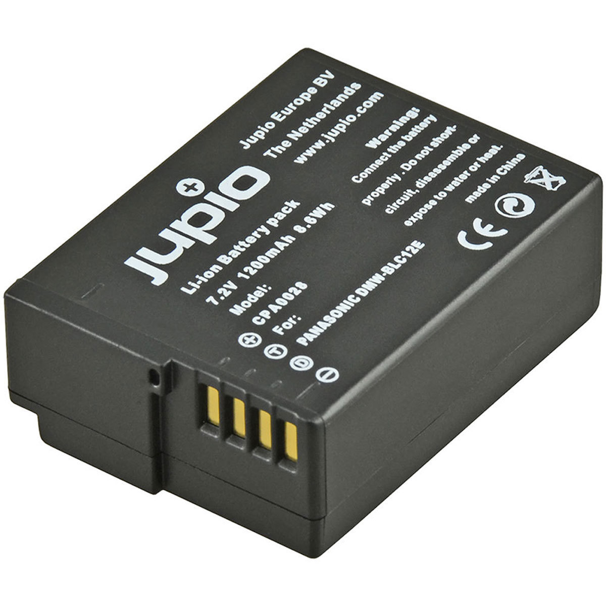 

Jupio DMW-BLC12E / BP-DC12 7.2V 1200mAh Lithium-Ion Battery