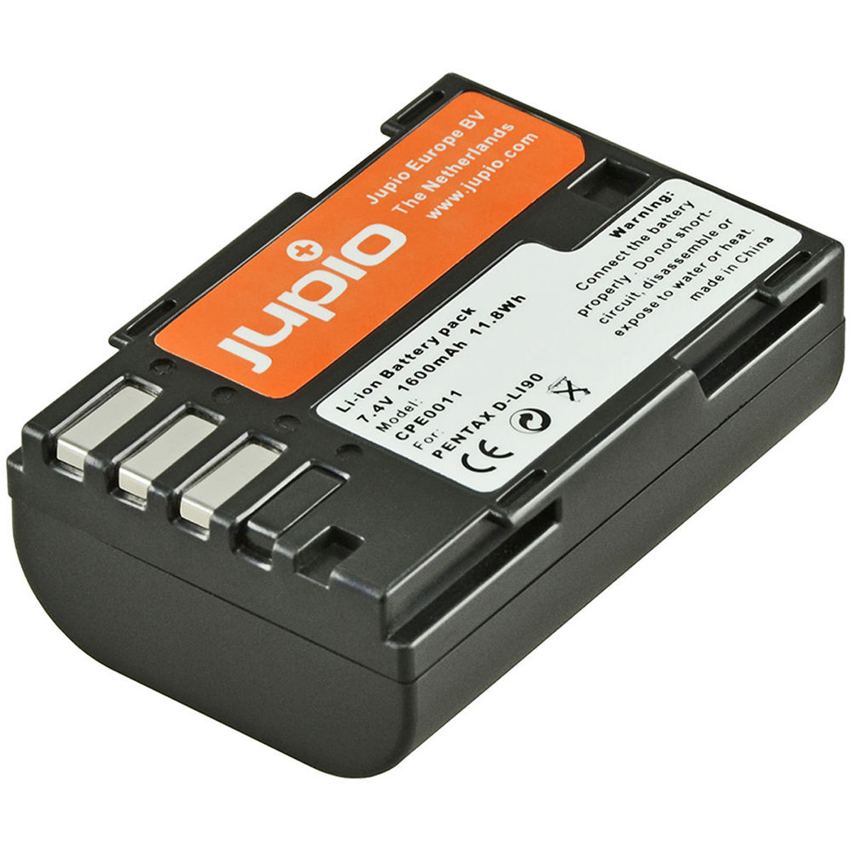 

Jupio D-Li90 7.2V 1600mAh Lithium-Ion Battery