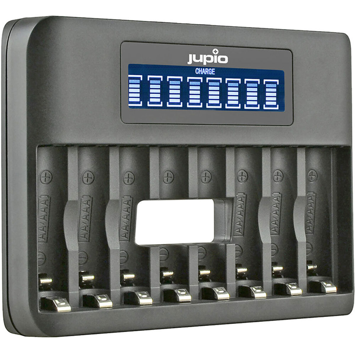 

Jupio USB 8-Slots Octo Battery Charger with LCD Display
