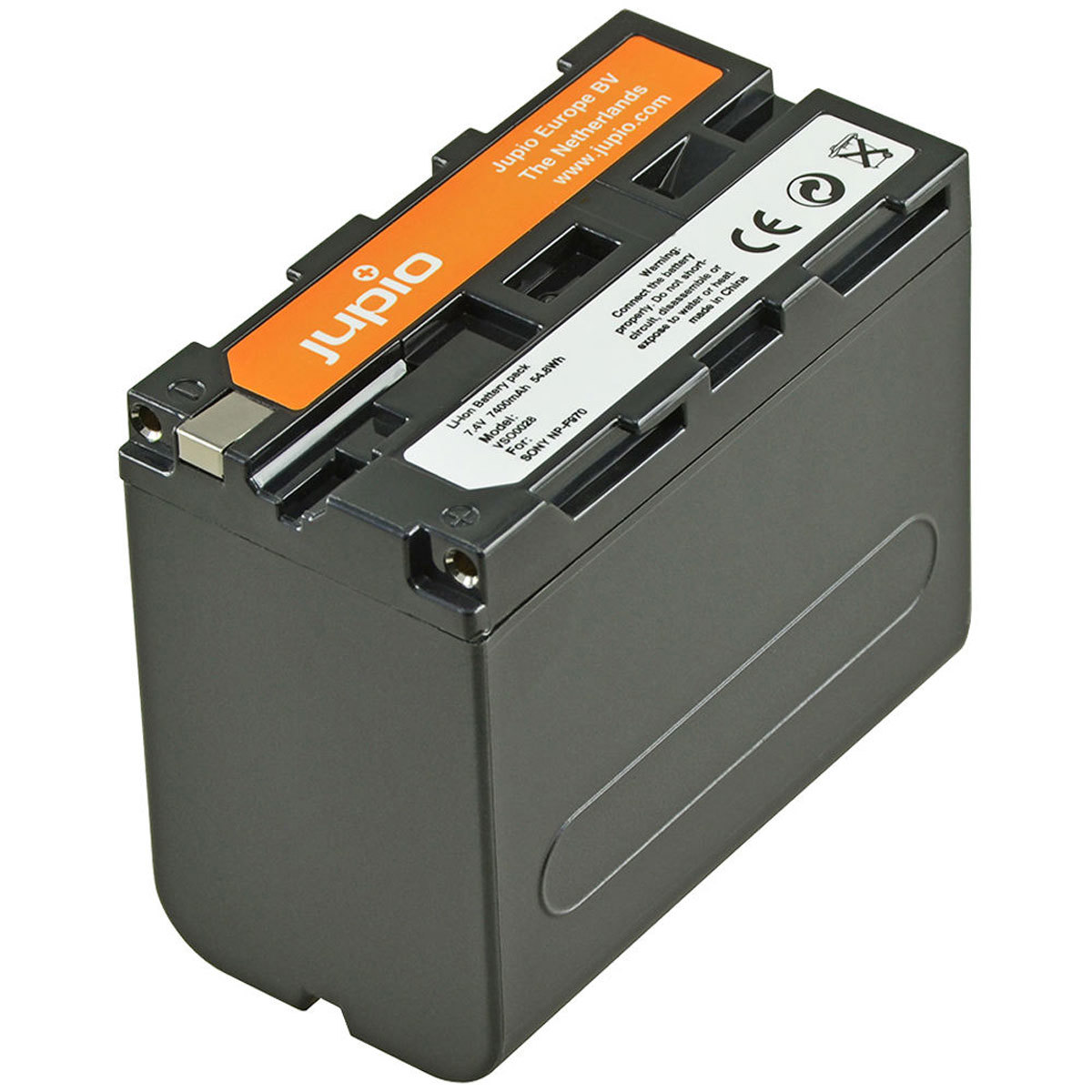 

Jupio NP-F970 7.2V 7400mAh Lithium-Ion Battery