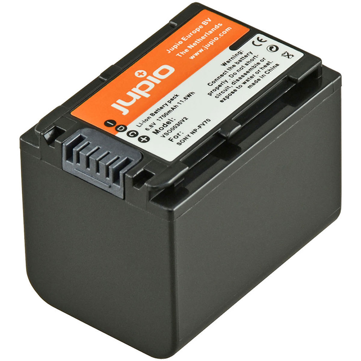 

Jupio NP-FV70 V2 6.8V 1700mAh Lithium-Ion Battery