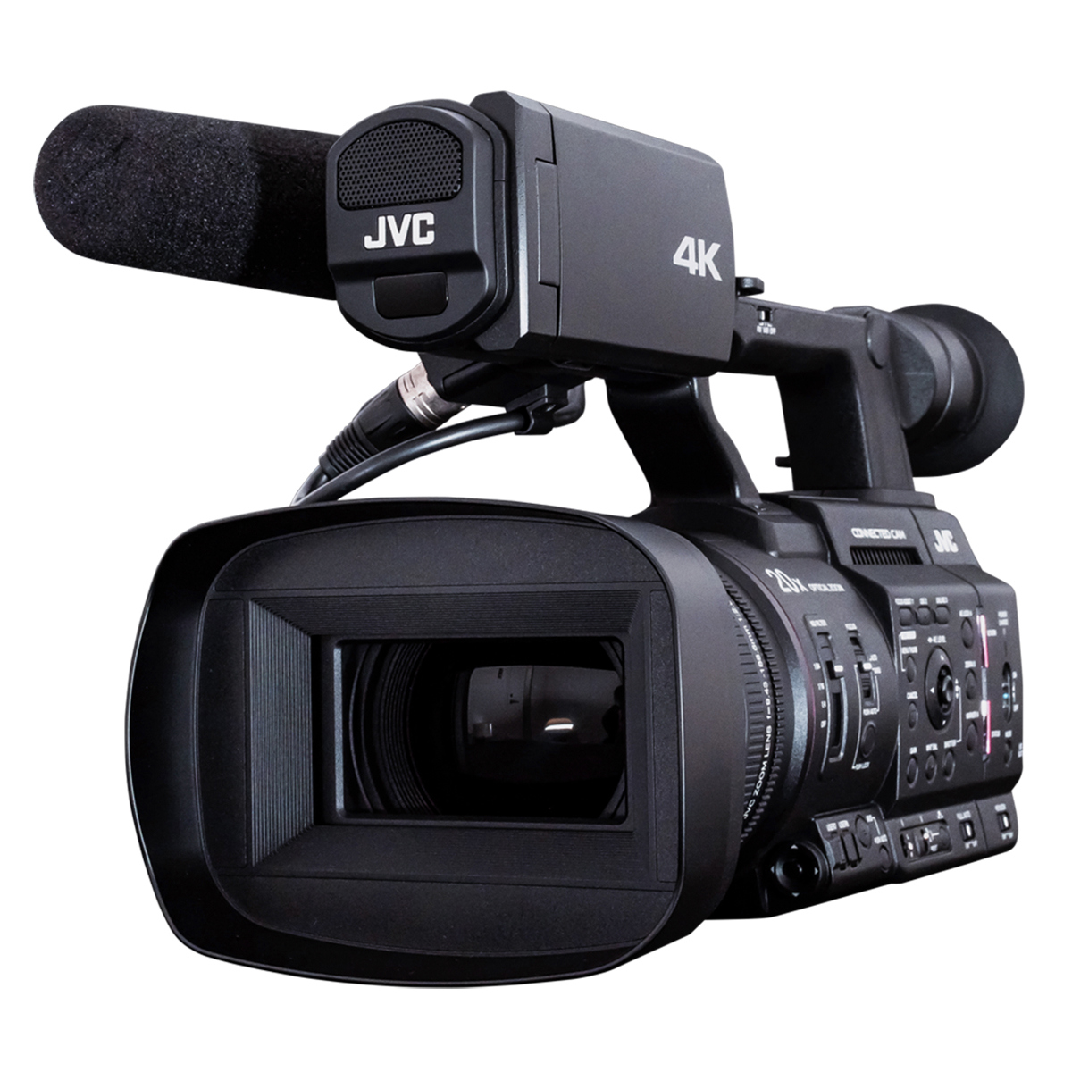

JVC GY-HC500MC 9.35MP 4K UHD Handheld Connected Camcorder with KA-MC100G Adapter