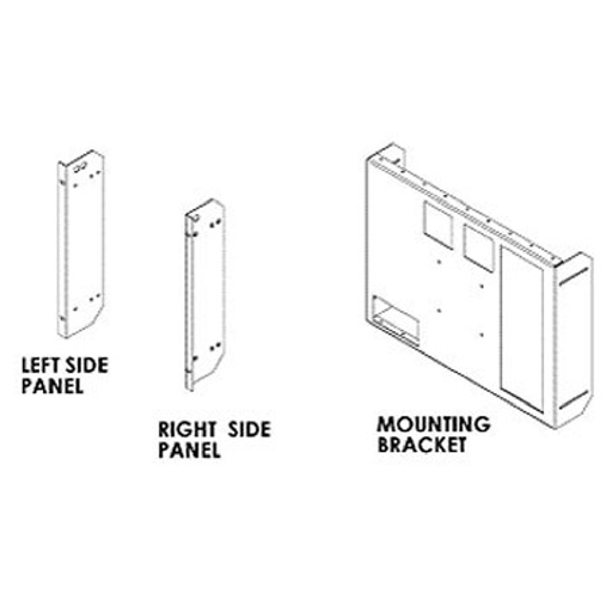 

JVC RAK2024LCD Rack Mount Kit for DT-V20L1/24L1 Series Monitors