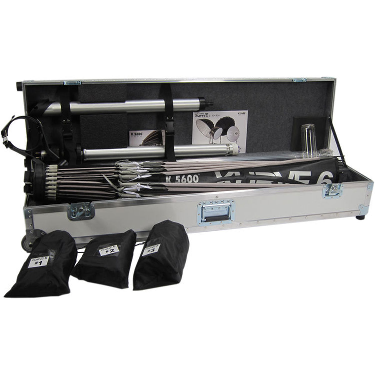 

K 5600 Lighting Kurve 6 Umbrella Kit