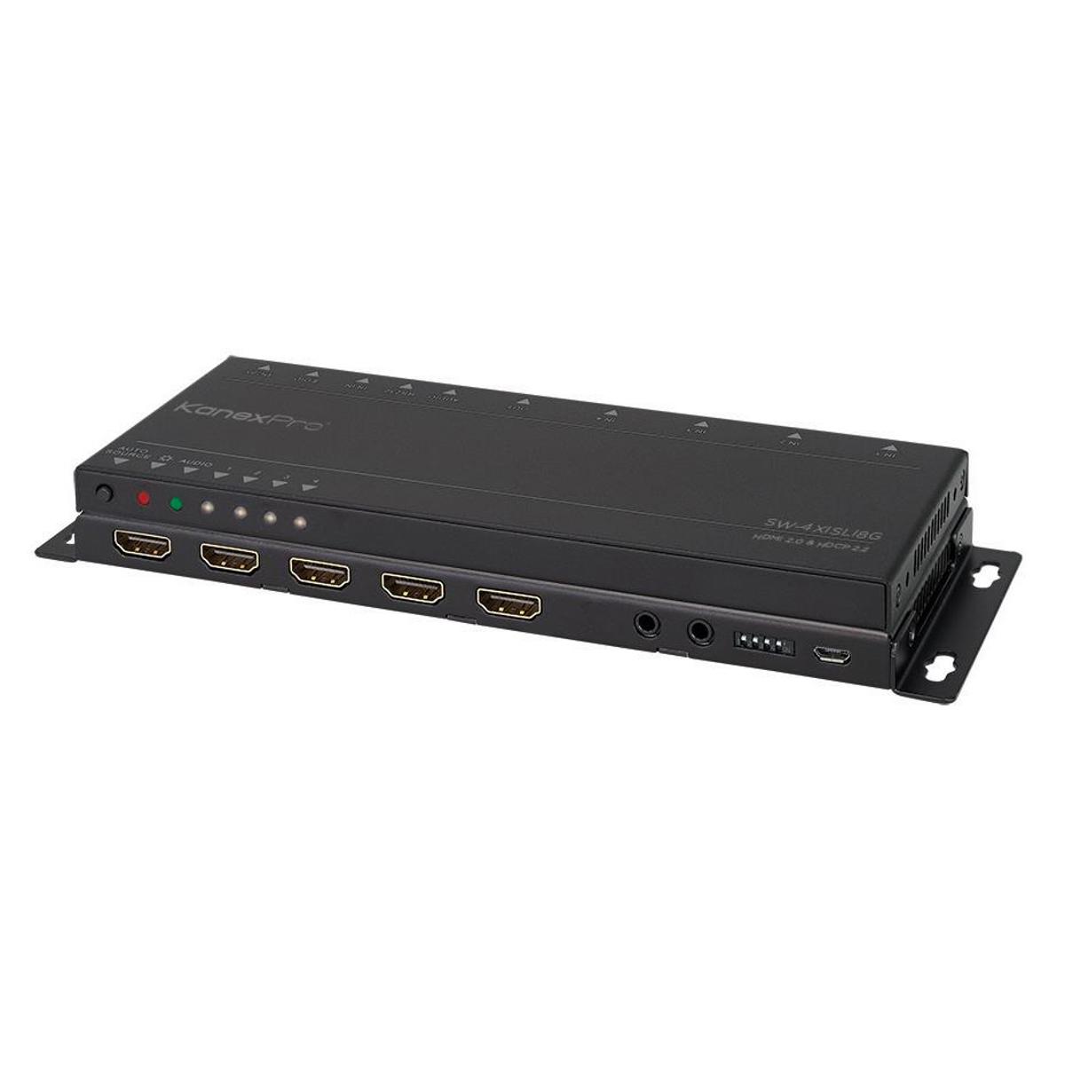 Image of KanexPro UltraSlim 4K HDMI 4x1 Switcher