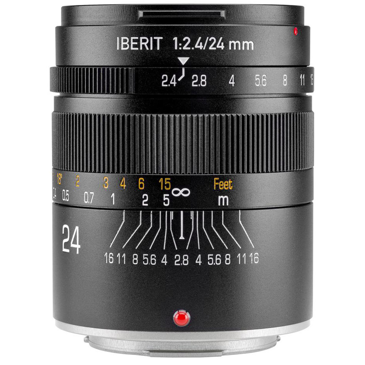 

Kipon IBERIT 24mm f/2.4 Lens for Fujifilm X, Black