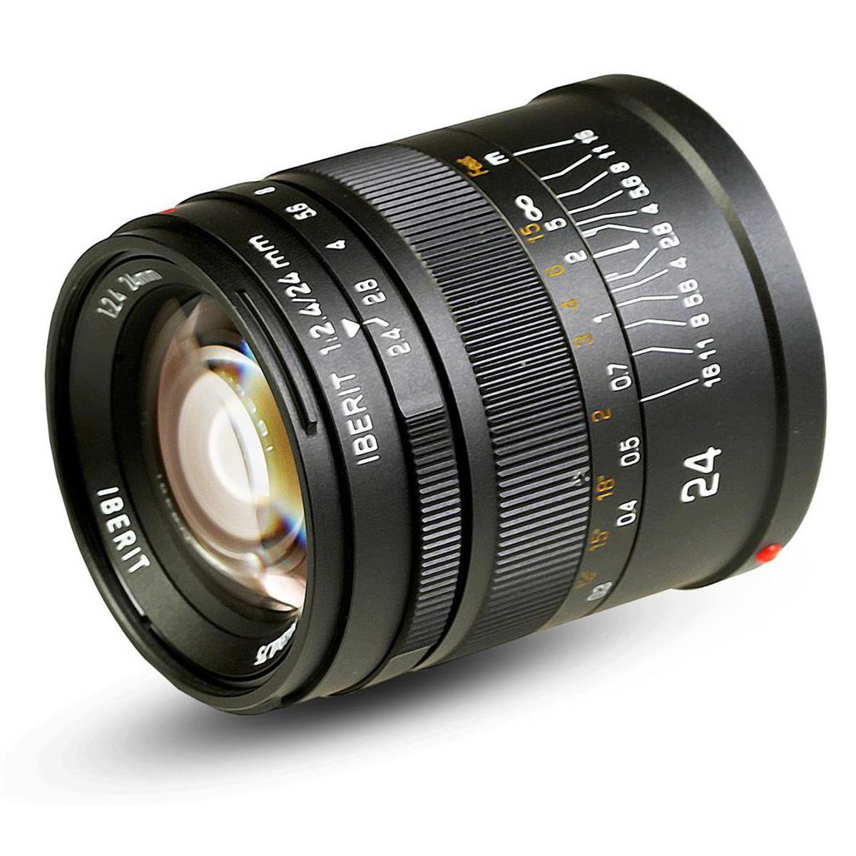 

Kipon IBERIT 24mm f/2.4 Lens for Leica SL/T, Black