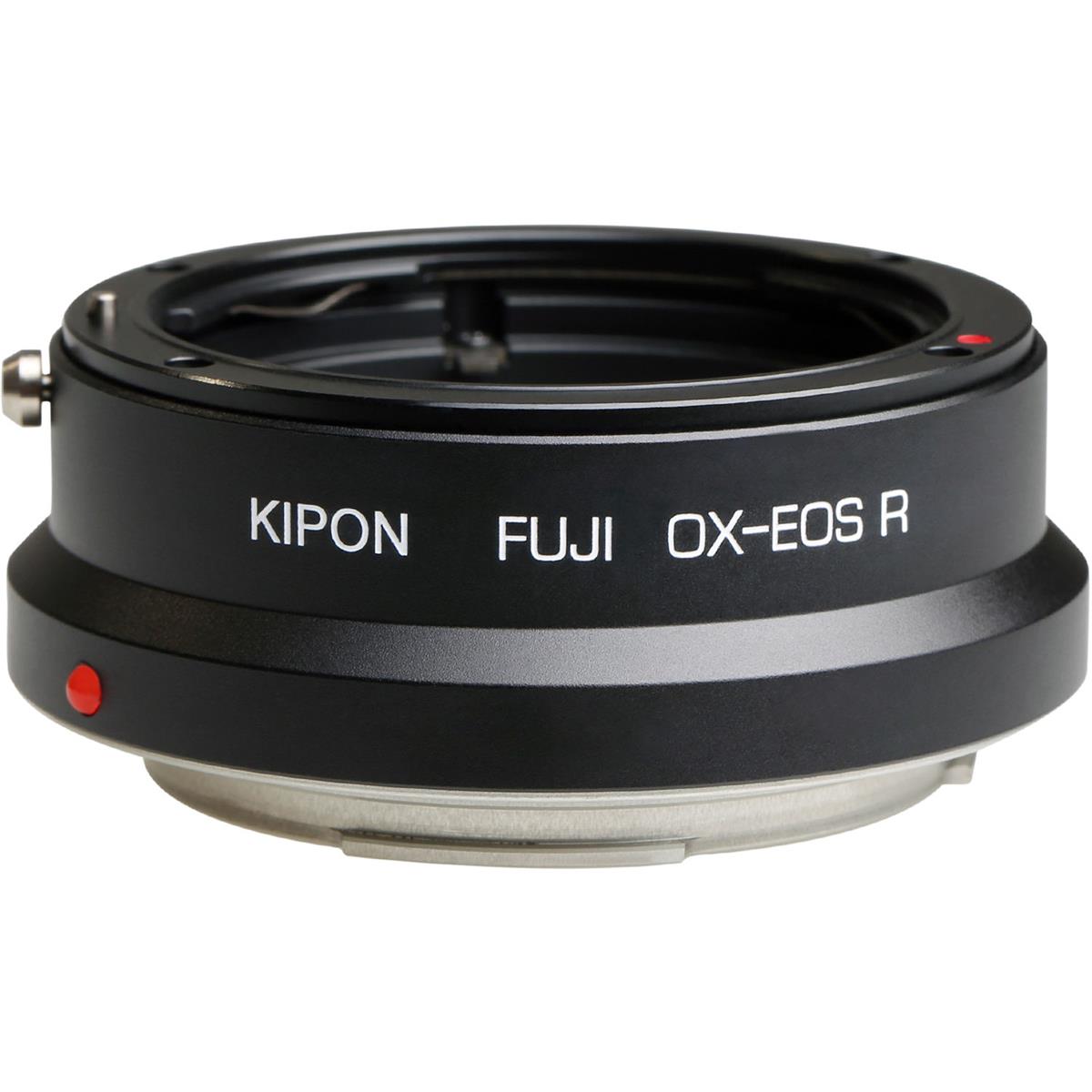 Image of Kipon Lens Mount Adapter for Fujica X-Mount Lens to Canon RF-Mount Camera