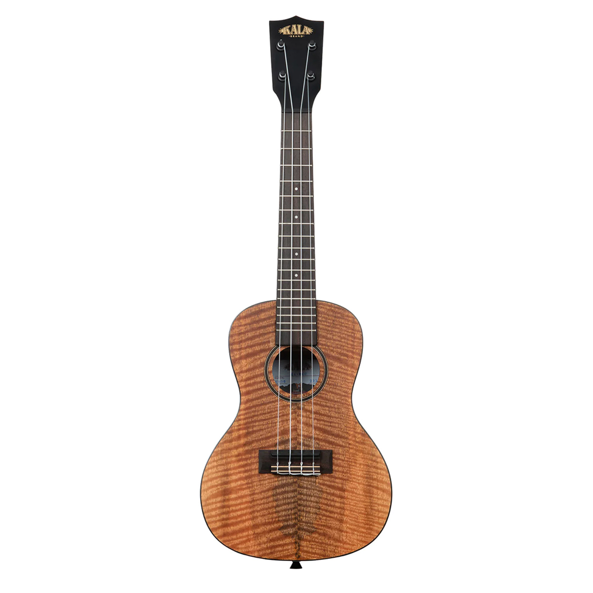 

Kala Curly Mango Ukulele, Natural Concert