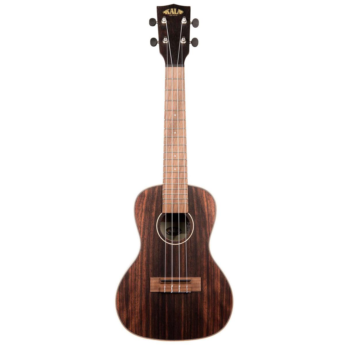 Image of Kala Satin Striped Ebony Concert Ukulele