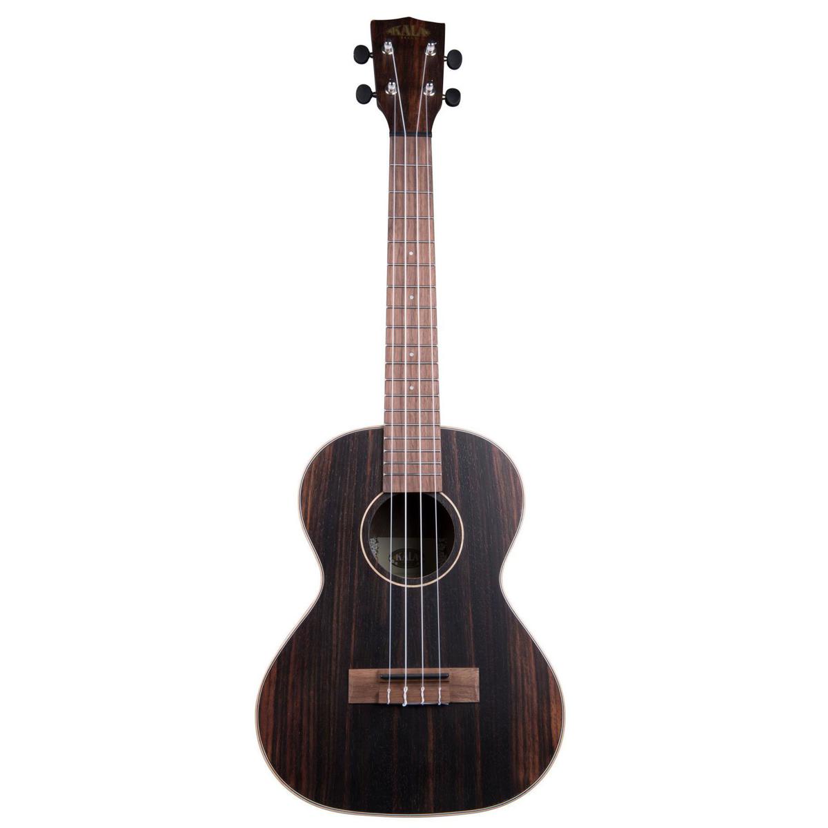 Image of Kala Satin Striped Ebony Tenor Ukulele