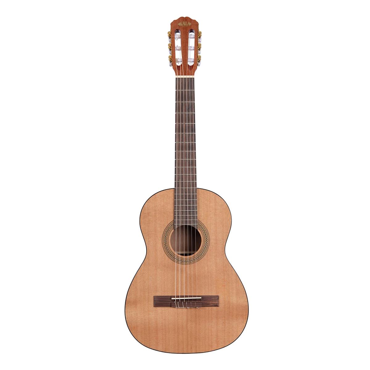 Kala Cedar Top Mahogany Nylon String Classical Acoustic Guitar, Natural 3/4-Size -  KA-GTR-NY23
