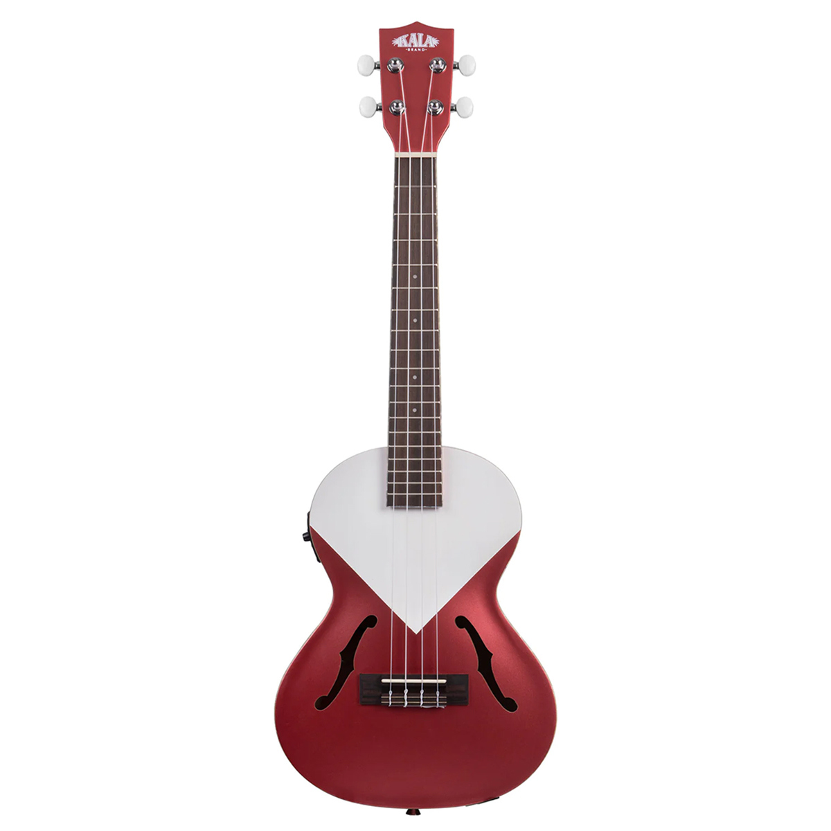 

Kala Archtop Tenor Ukulele with EQ Chicago Red