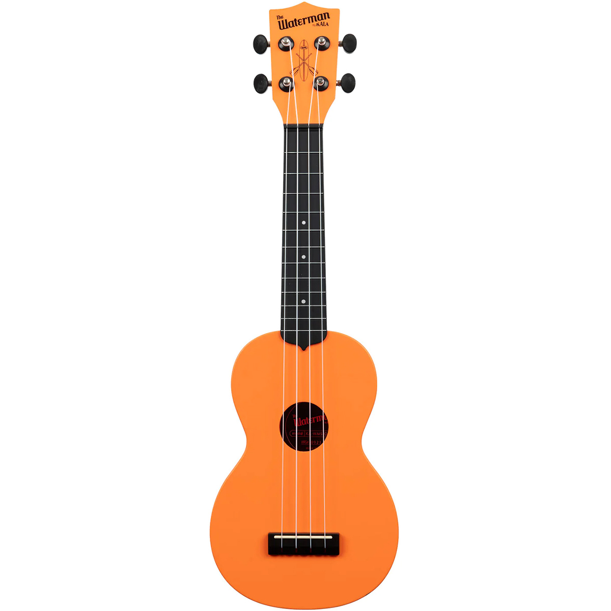 

Kala Waterman Beach Collection Ukulele Sunset Orange Soprano